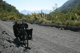 Fahrradtour / Radtour Patagonien / Feuerland(Argentinien / Chile) / Carsten Glauch / Vulkan